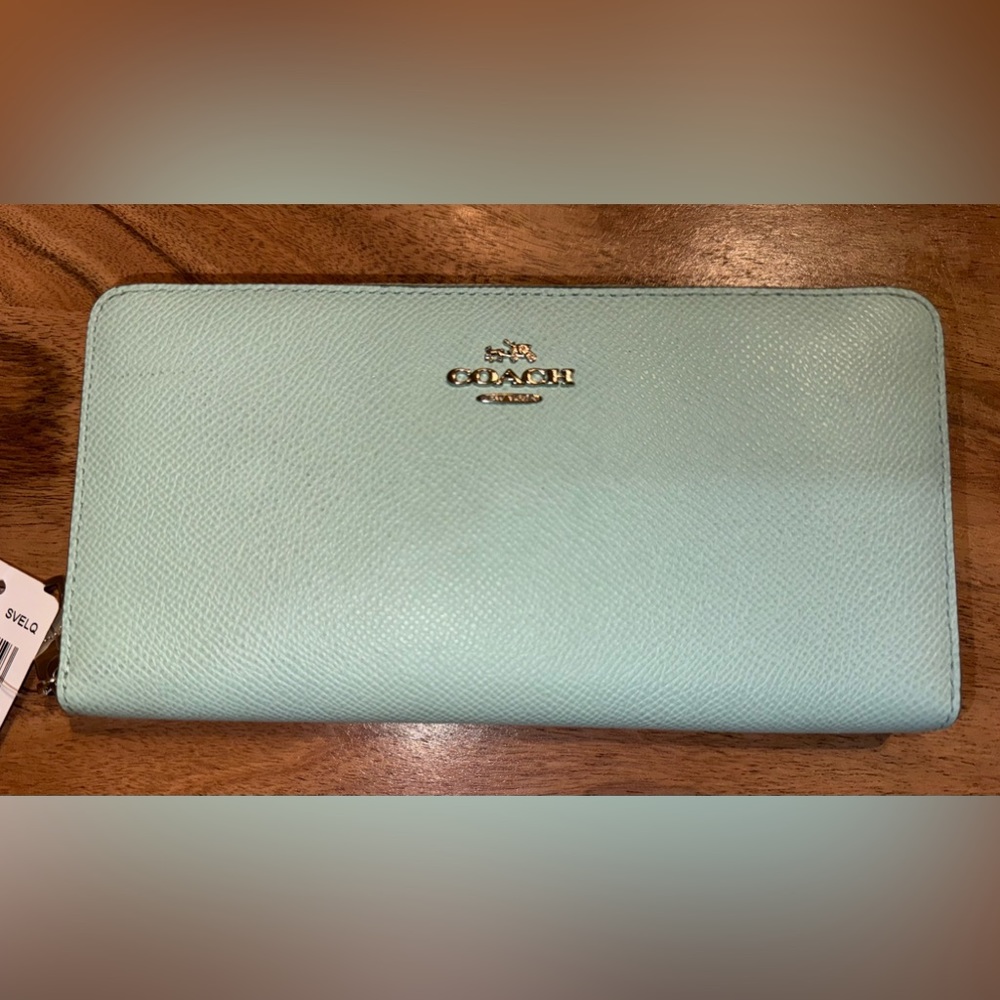 Coach, Long Zip Around Wallet